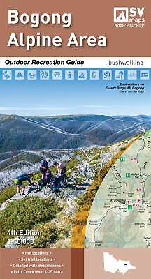 Bogong Alpine Area Map