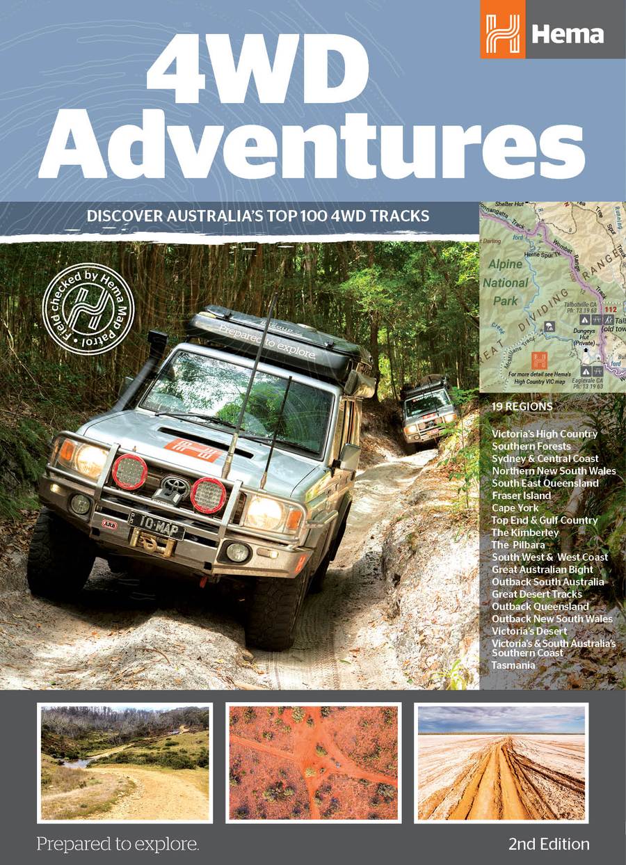 Australia 4WD Adventures atlas A4: 2018