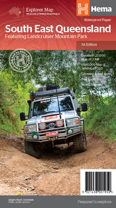 South East Queensland with Landcruiser Park Map 1ed