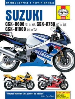 Suzuki GSXR600/R750/R1000 2001-2003 Repair Manual