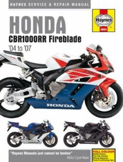 Honda CBR1000RR (04 -07): 04-07