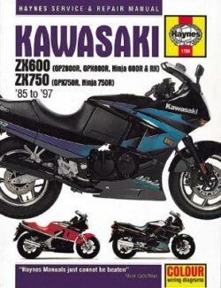 Kawasaki ZX600 & 750 Ninjas 1985-1997 Repair Manual