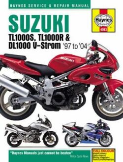 Suzuki TL1000S/TL1000R/DL1000 V-Strom models 1997-2004 Repair Manual