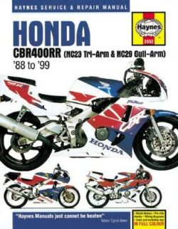 Honda CBR400RR Fours 1988-1999 Repair Manual