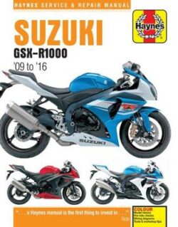 Suzuki GSX-R1000 2009-2016 Repair Manual