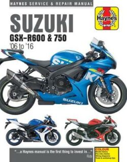 Suzuki GSX-R600 & GSX-R750 2006-2016 Repair Manual