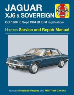 Jaguar XJ6 & Sovereign 1986-1994 Repair Manual