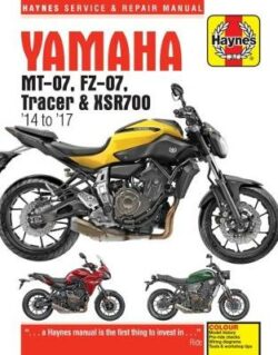 Yamaha MT-07, Tracer & XSR700 (14 to 17) Haynes Repair Manual