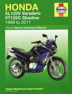 Honda XL125V/VT125C 1999-2014 Repair Manual