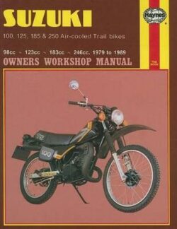 Suzuki 100, 125, 185 & 250 trail bikes 1979-1989 Repair Manual