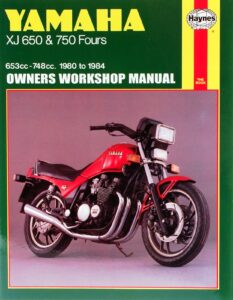 Yamaha XJ650 & 750 Fours (80 - 84) Haynes Repair Manual