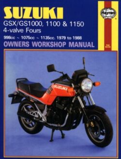 Suzuki GSX/GS1000, 1100 & 1150 4-valves 1979-1988 Repair Manual