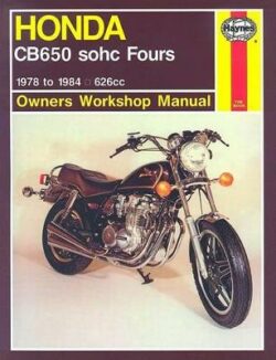 Honda CB650 SOHC Fours 1979-1984 Repair Manual