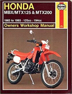 Honda MBX, MTX125 & MTX200 1983-1993 Repair Manual