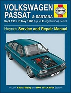 Volkswagen Passat and Santana 1981-88 Service and Repair Manual