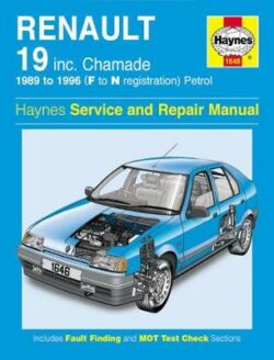 Renault Petrol 1989-1996 Repair Manual