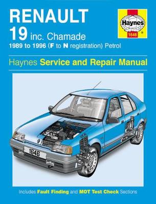 Renault 19 Petrol (89 - 96) F To N