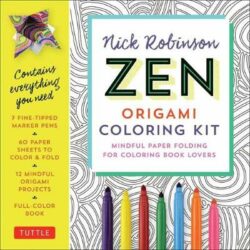 Zen Origami Coloring Kit