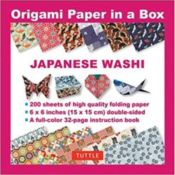 Origami Paper in a Box - Japanese Washi Patterns 200 sheets