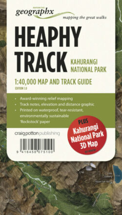 Heaphy Track FOLDED Map