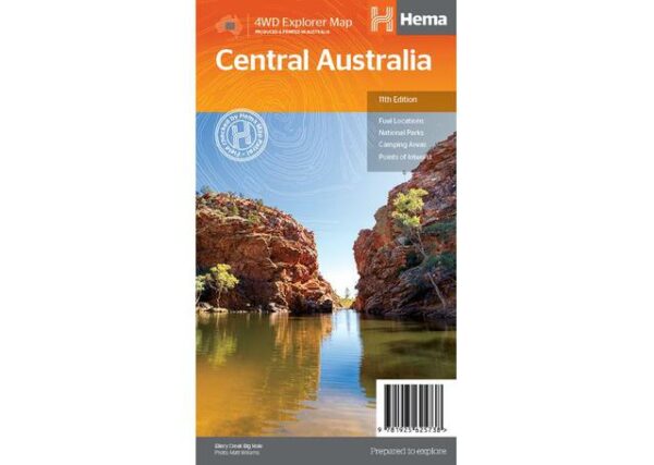 Central Australia Map