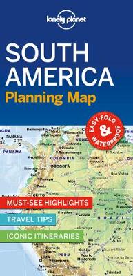 Lonely Planet South America Planning Map