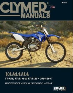 Yamaha TT-R50, TT-R110, TT-R125 2004-2017 Repair Manual