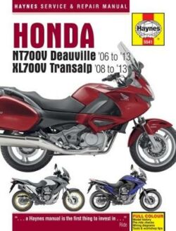 Honda NT700V Deauville & XL700V Transalp 2006-2013 Repair Manual