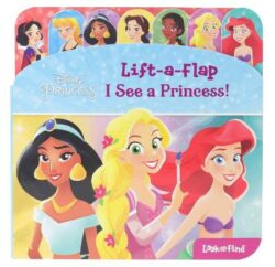 Disney Princess i See A Princess Lift A Flap Look And Find Board