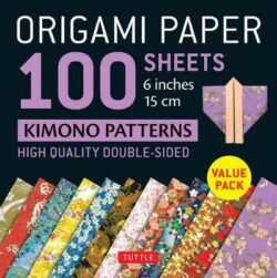 Origami Paper 100 sheets Kimono Patterns 6" (15 cm)