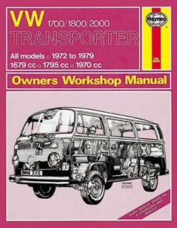 VW Transporter 1700, 1800 & 2000 1972-1993 Repair Manual