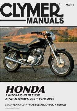 Honda Twinstar, Rebel 250 & Nighthawk 250 1978-2016 Repair Manual