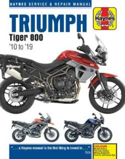 Triumph Tiger 800 (10 -19) Haynes Repair Manual