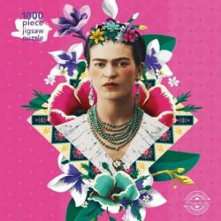 Adult Jigsaw Puzzle Frida Kahlo Pink