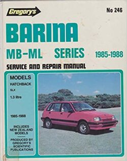 Holden Barina MB-Ml 1.3 Ltr (1985-88)