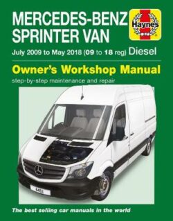 Mercedes-Benz Sprinter Diesel Van W906 2009-2018 Repair Manual