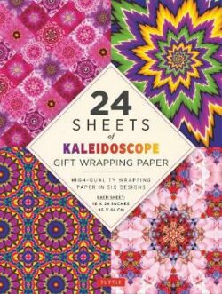 Kaleidoscope Gift Wrapping Paper - 24 sheets