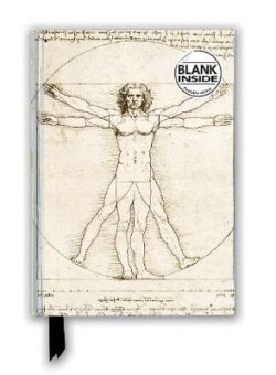 Leonardo da Vinci: Vitruvian Man (Foiled Blank Journal)