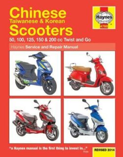 Twist & Go Scooters 50-200cc 2004-2014 Repair Manual