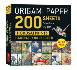 Origami Paper 200 sheets Hokusai Prints 6" (15 cm)