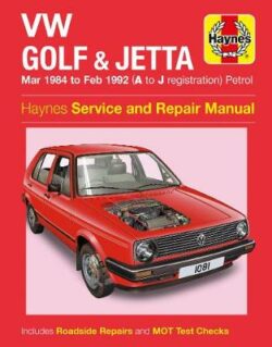 VW Golf & Jetta Mk 2 Petrol 1984-1992 Repair Manual