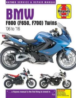 BMW F650, F700 & F800 Twins 2006-2016 Repair Manual