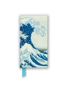 Hokusai Great Wave Foiled Slimline Lined Notebook
