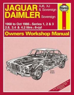 Jaguar XJ6 Series 1, 2 & 3 1968-1986 Repair Manual