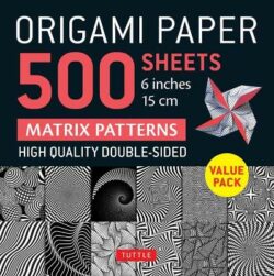 Origami Paper 500 Sheets Matrix Patterns 6 (15 CM)