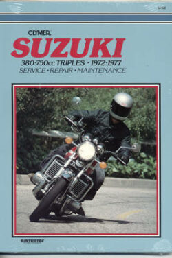 Suzuki GT380/550/750 1972-1977 Repair Manual