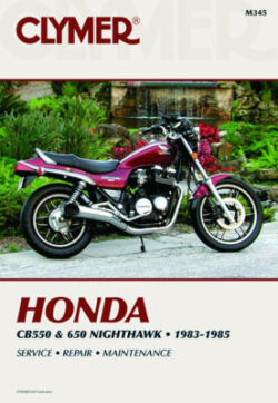 Honda CB550/650 Nighthawk 1983-1985 Repair Manual