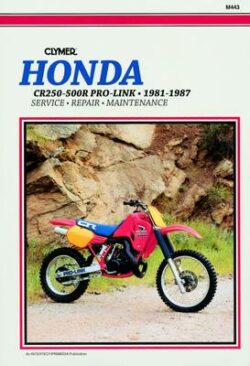 Honda CR250R-500R Pro-Link 1981-1987 Repair Manual