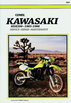 Kawasaki KDX200 1983-1988 Repair Manual