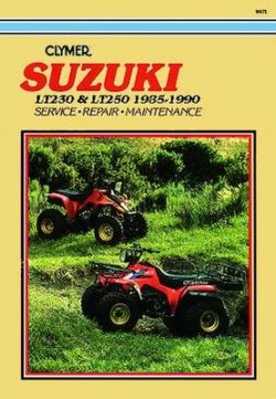 Suzuki LT230 & LT250 ATV 1985-1990 Repair Manual